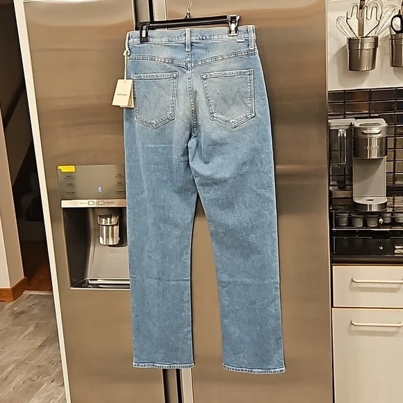 💕MOTHER💕 Ditcher Zip Flood Jeans ~ Love On The Beat 26 NWT
